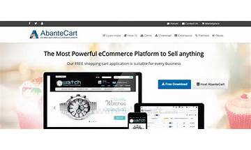 AbanteCart: App Reviews; Features; Pricing & Download | OpossumSoft